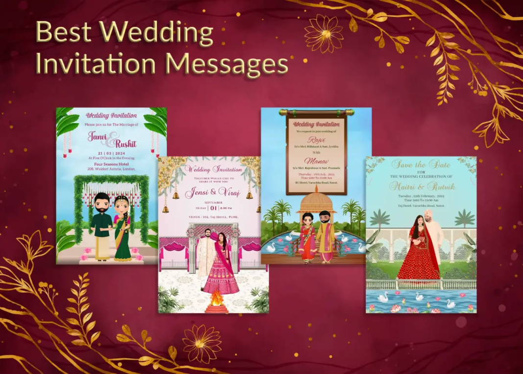 invitation wedding message