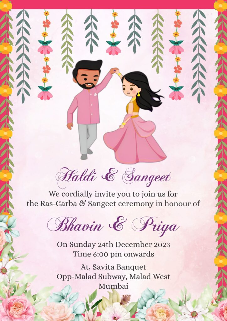 Invitation Wedding Message