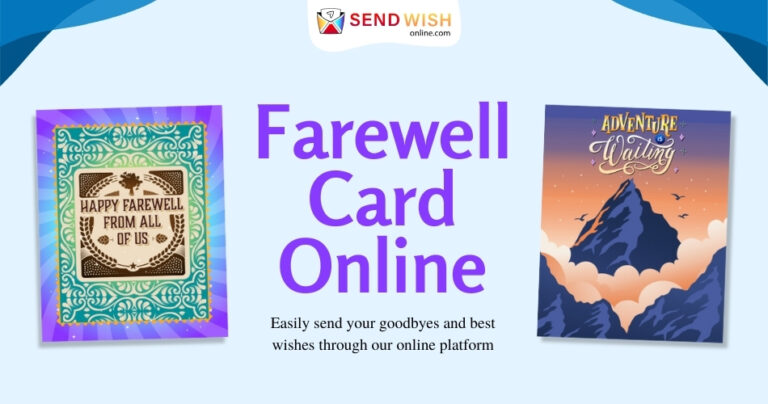 Farewell Cards : A Sentimental Ovation to Goodbyes