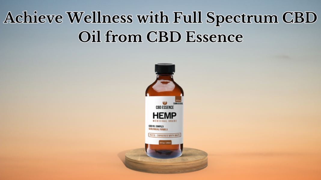 Full Spectrum CBD Oil