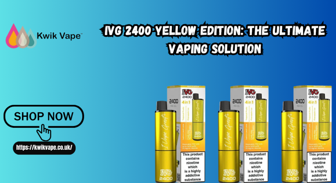 IVG 2400 Yellow Edition