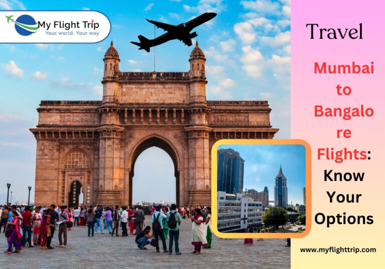 Book Mumbai to Bangalore Flights: Know Your Options