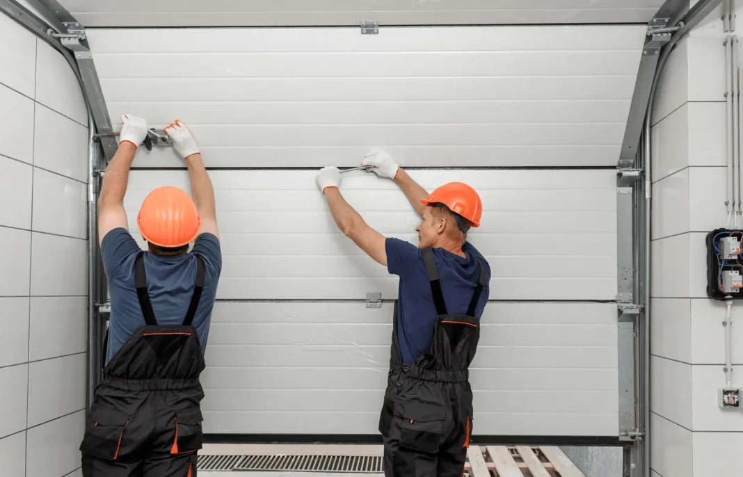 What Safety Measures Should a Garage Door Repair Company Follow During Service?