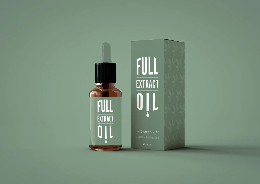 hemp oil packaging