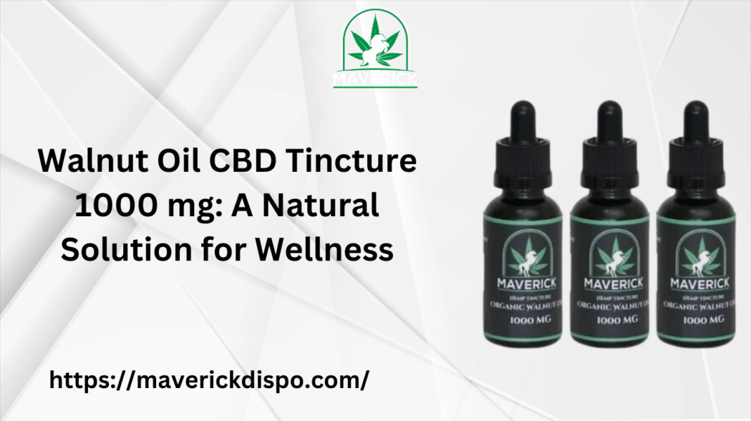 Walnut Oil CBD Tincture 1000 mg