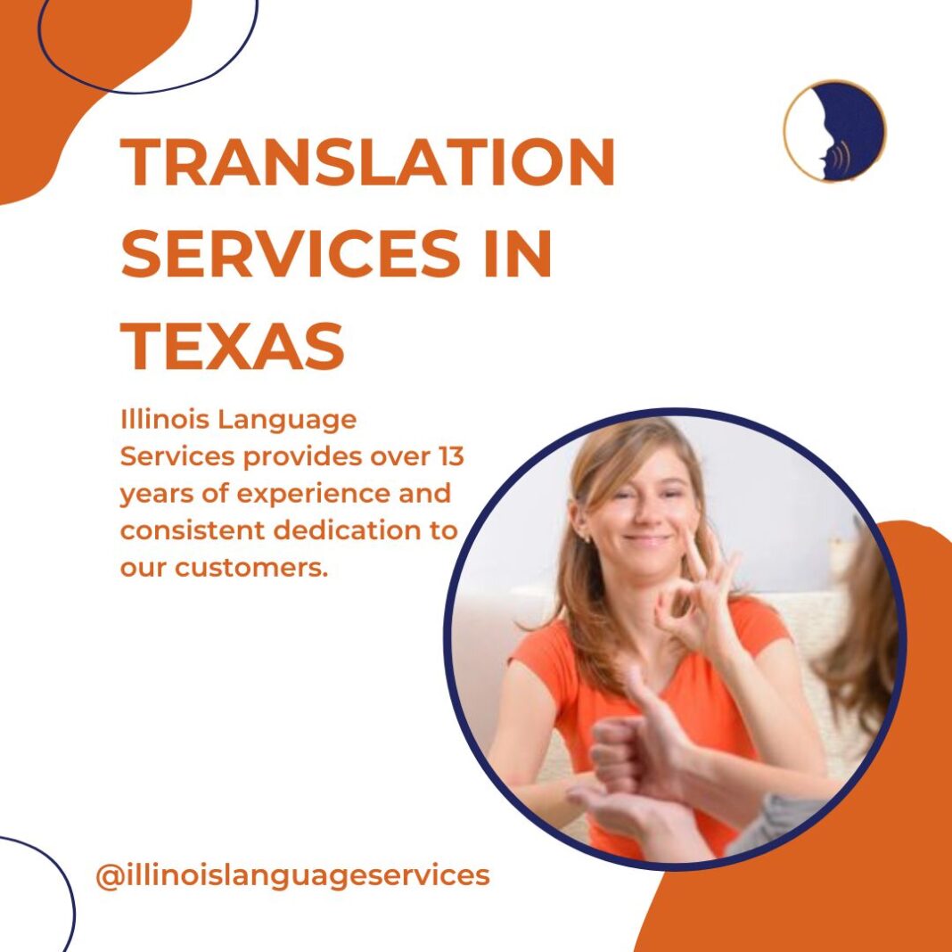 Translation services in Texas are