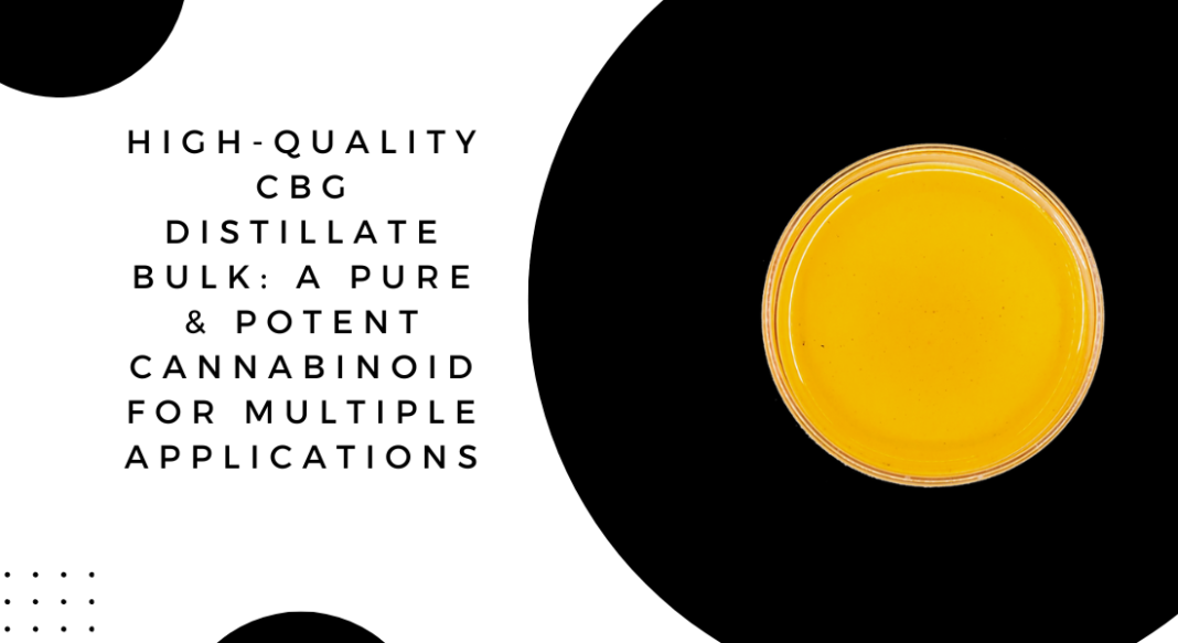 CBG distillate bulk