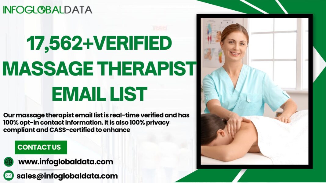 Massage Therapist Email List