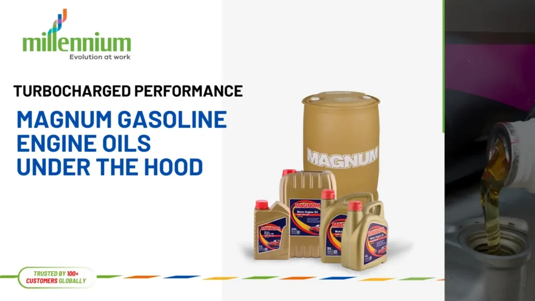 Magnum gasoline engine oils