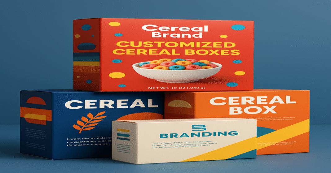 customized cereal boxes